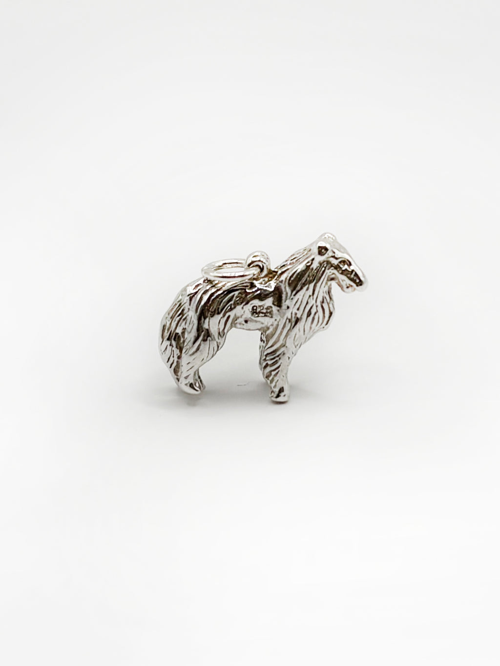 Vintage Sterling Silver Lassie Dog Charm