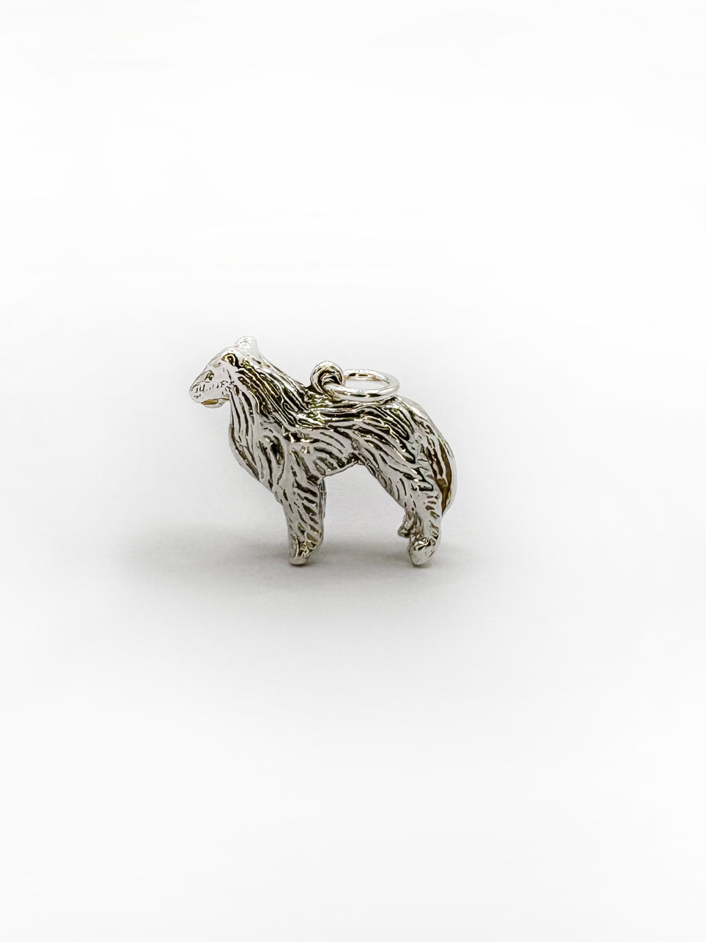 Vintage Sterling Silver Lassie Dog Charm