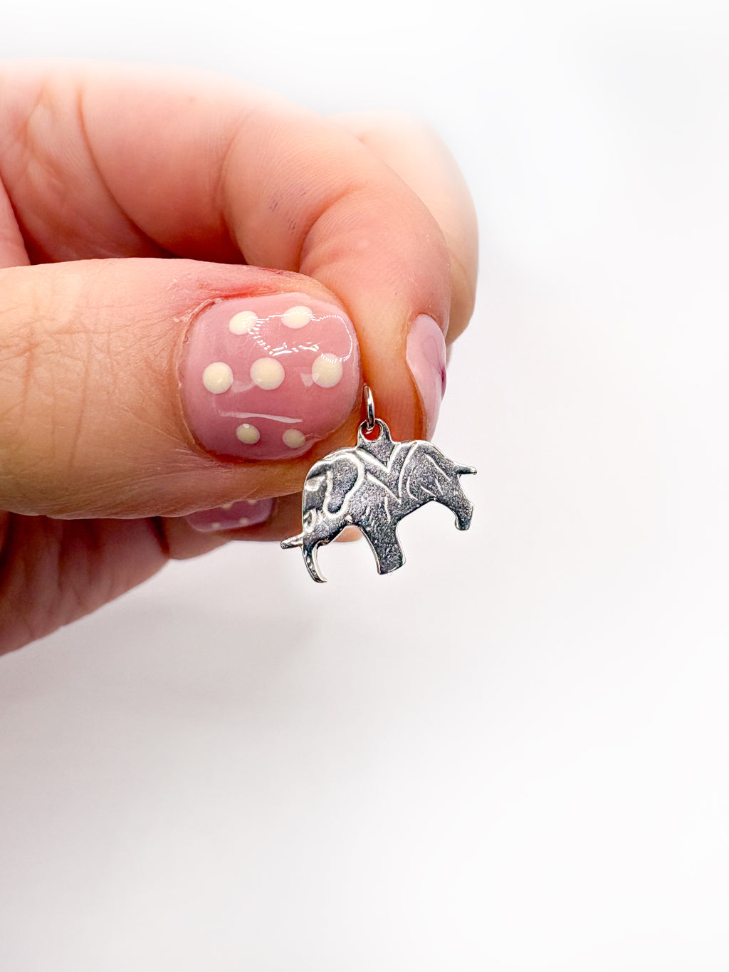 Sterling Silver Elephant Charm