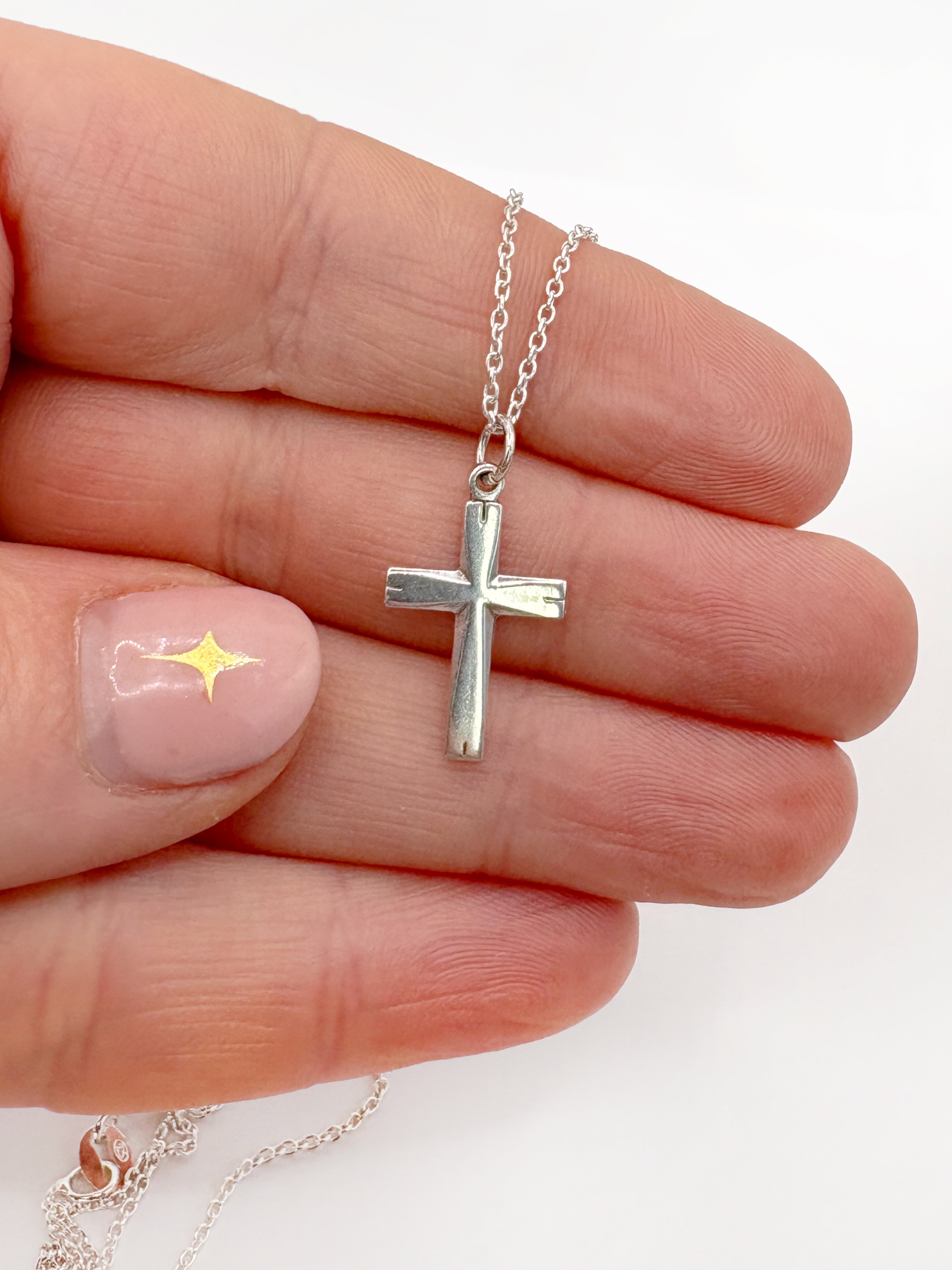 Sterling Silver Cross Necklace