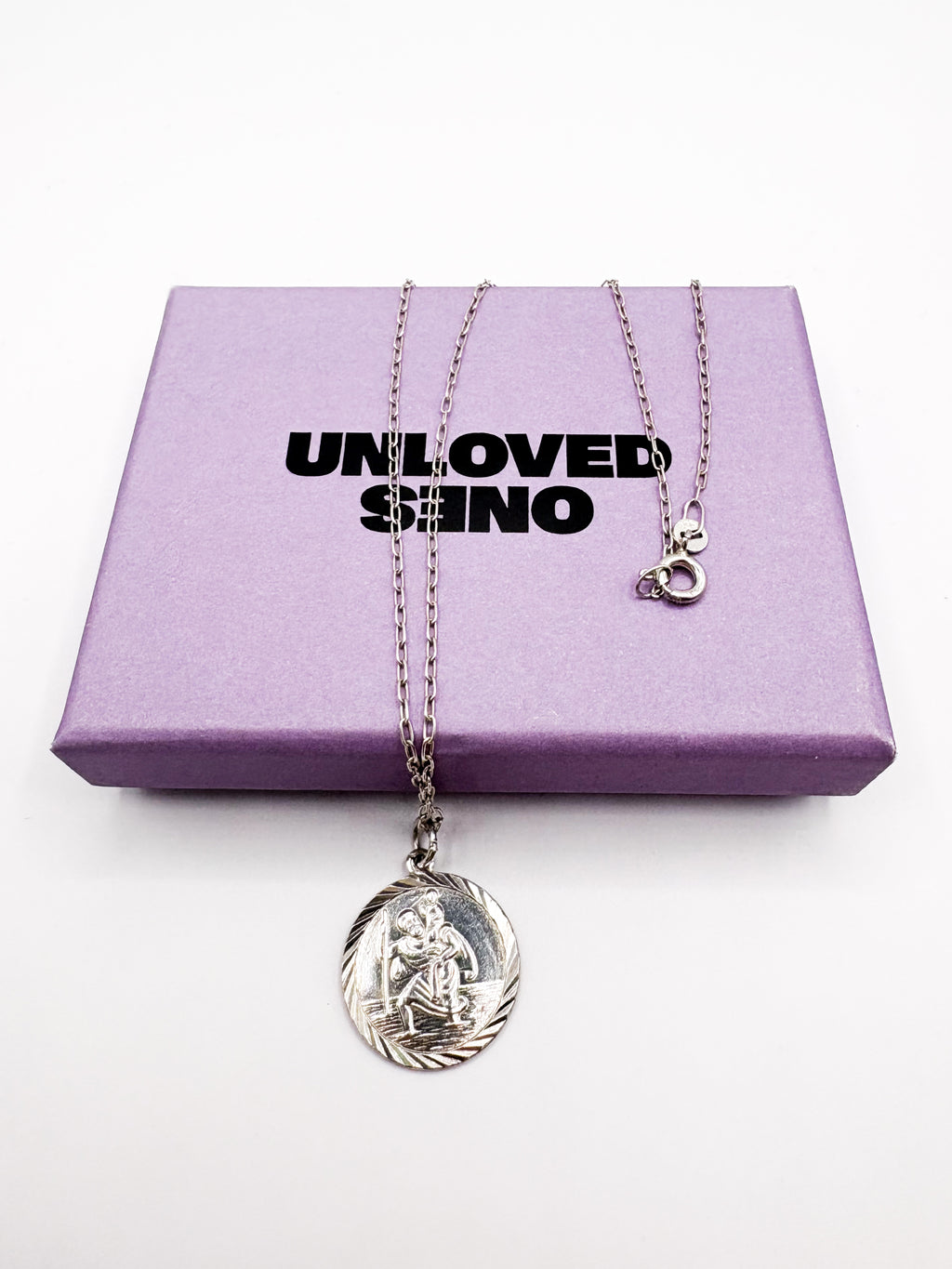 Sterling Silver St Christopher Pendant