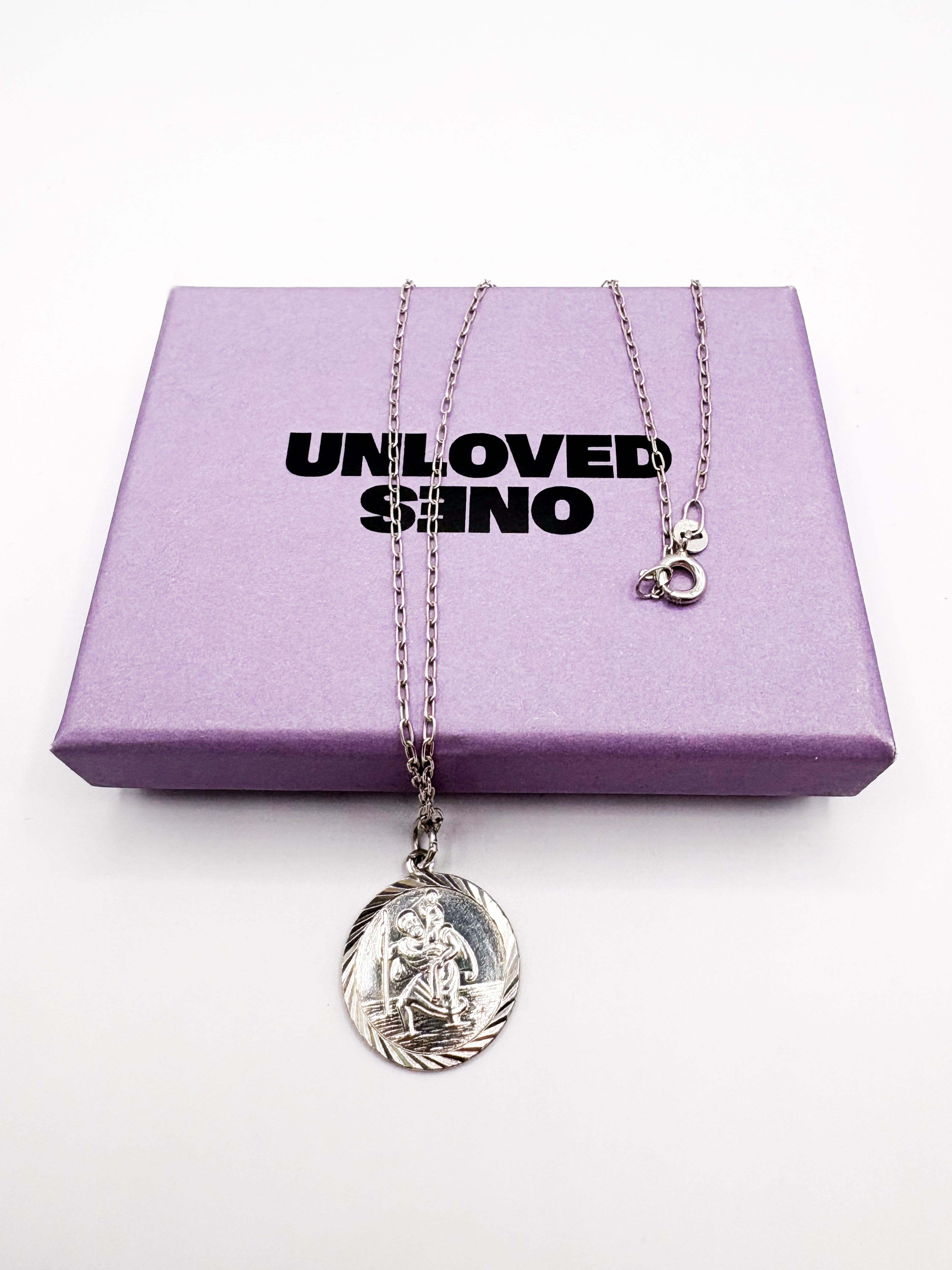 Sterling Silver St Christopher Pendant